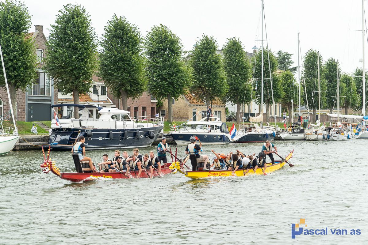 Medemblik Praat Drakenbootraces Medemblik Spektakel Gegarandeerd