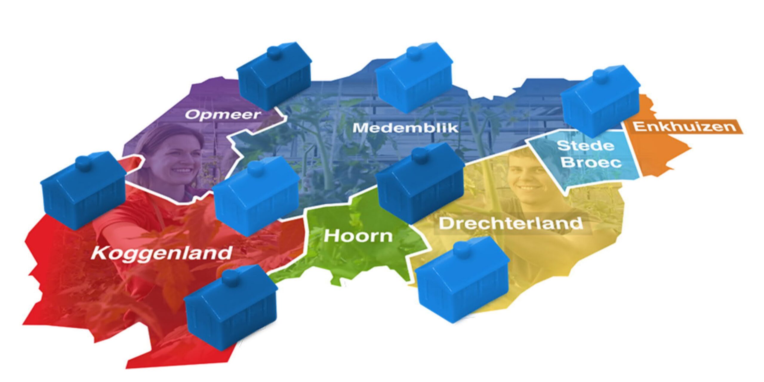 19 voorkeurszoekgebieden voor huisvesting arbeidsmigranten West-Friesland