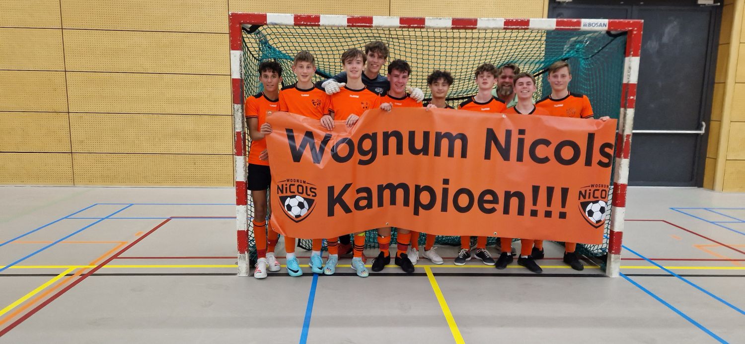 Wognum Nicols Onder 17 najaarskampioen.