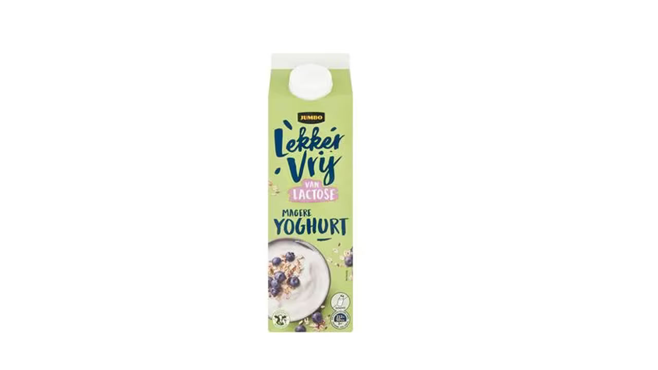 Terughaalactie Jumbo Lekker Vrij Van Lactose Magere Yoghurt